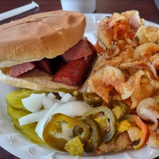 Smoked Sausage Sandwich