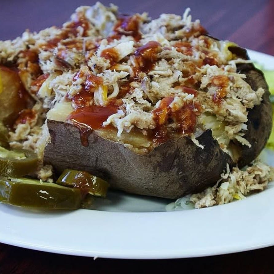 Loaded Potato - Papa con Carne.