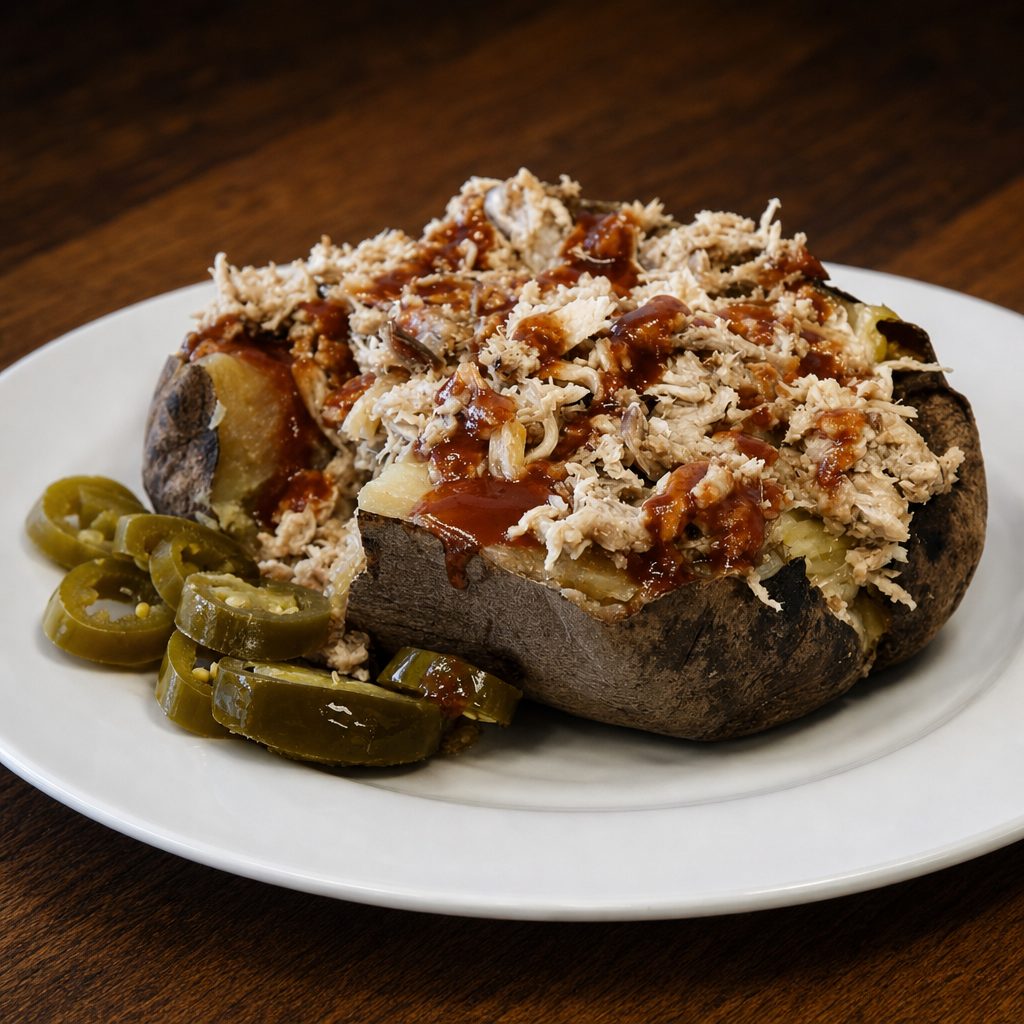 Loaded Potato - Papa con Carne.